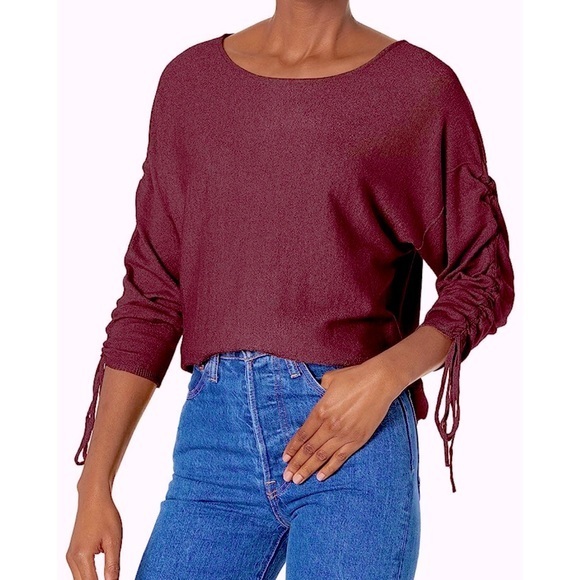 Max Studio Sweaters - 🆕 Max Studio Burgundy Sweater. L. NWT💥💥